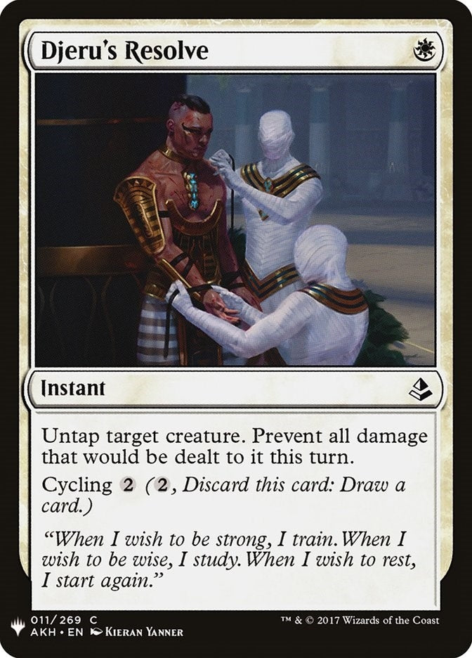 Djeru’s Resolve (11) [LIST] - MTG Single