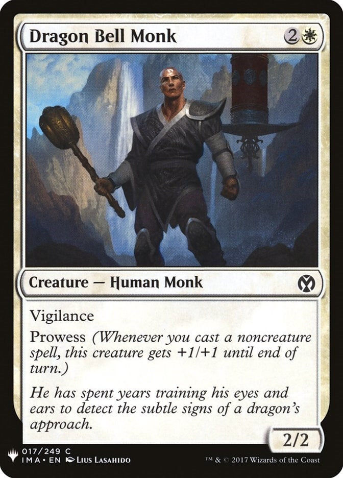 Dragon Bell Monk (17) [LIST] - MTG Single