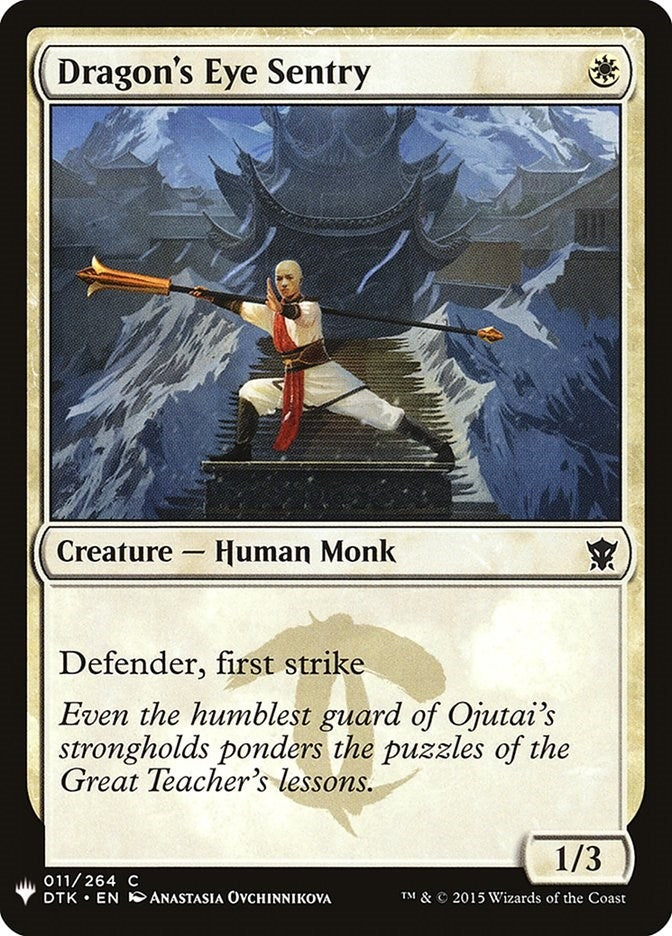 Dragon’s Eye Sentry (11) [LIST] - MTG Single