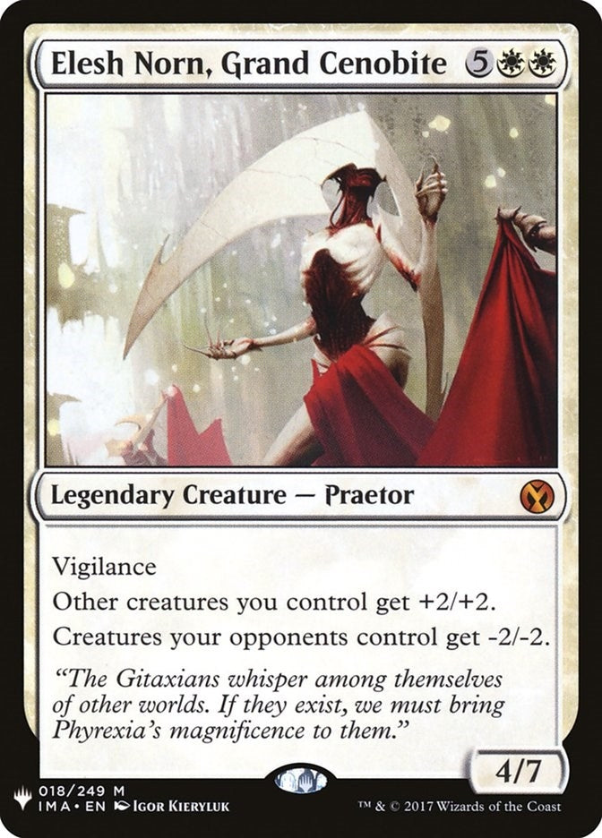 Elesh Norn Grand Cenobite (18) [LIST] - MTG Single
