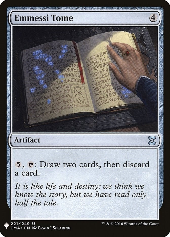 Emmessi Tome (221) [LIST] - MTG Single