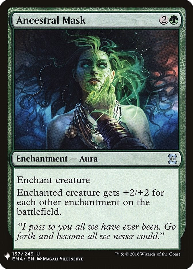 Ancestral Mask (157) [LIST] - MTG Single