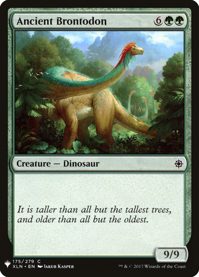 Ancient Brontodon (175) [LIST] - MTG Single