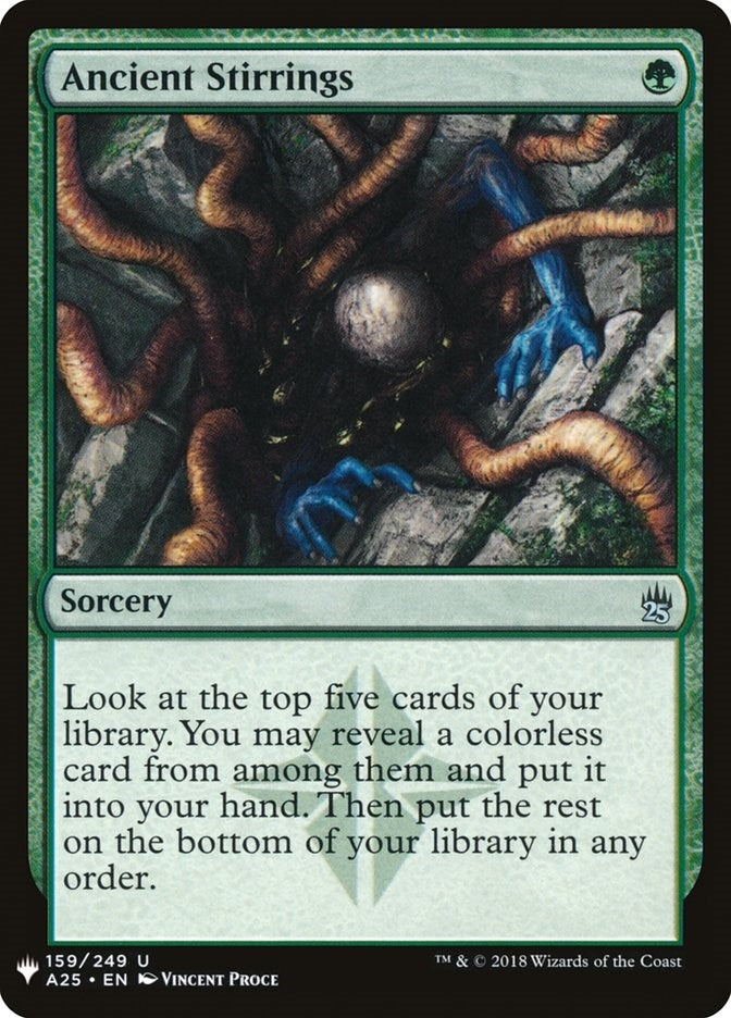 Ancient Stirrings (159) [LIST] - MTG Single