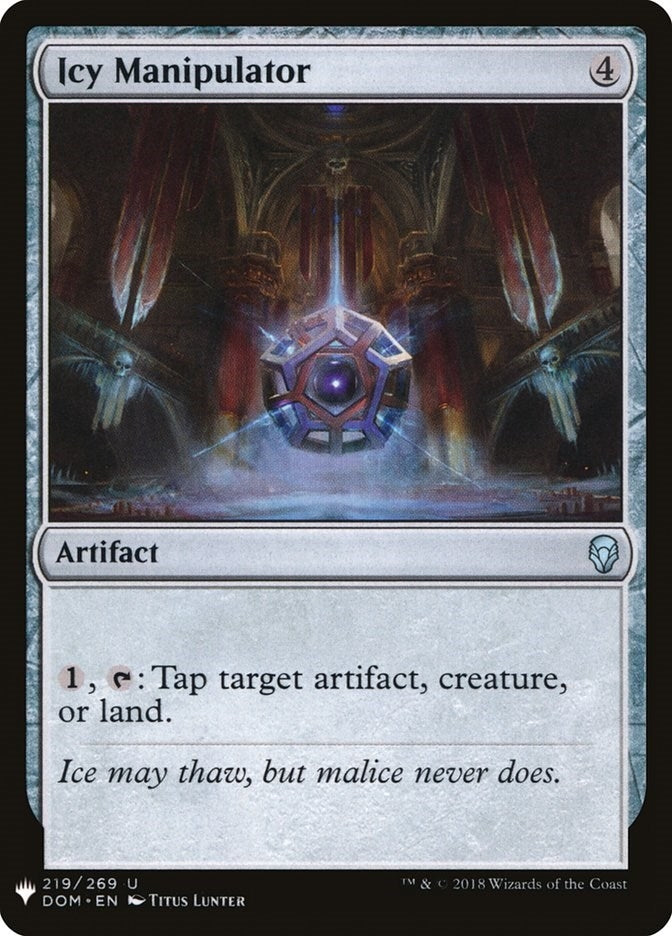 Icy Manipulator (219) [LIST] - MTG Single