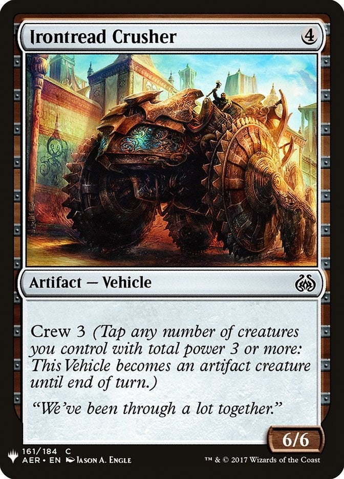 Irontread Crusher (161) [LIST] - MTG Single