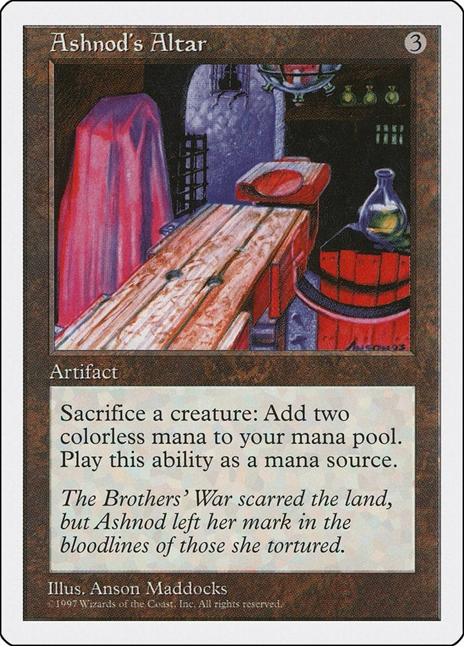 Ashnod’s Altar [5ED] - MTG Single