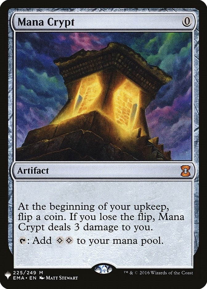 Mana Crypt (225) [LIST] - MTG Single