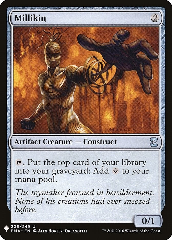 Millikin (226) [LIST] - MTG Single