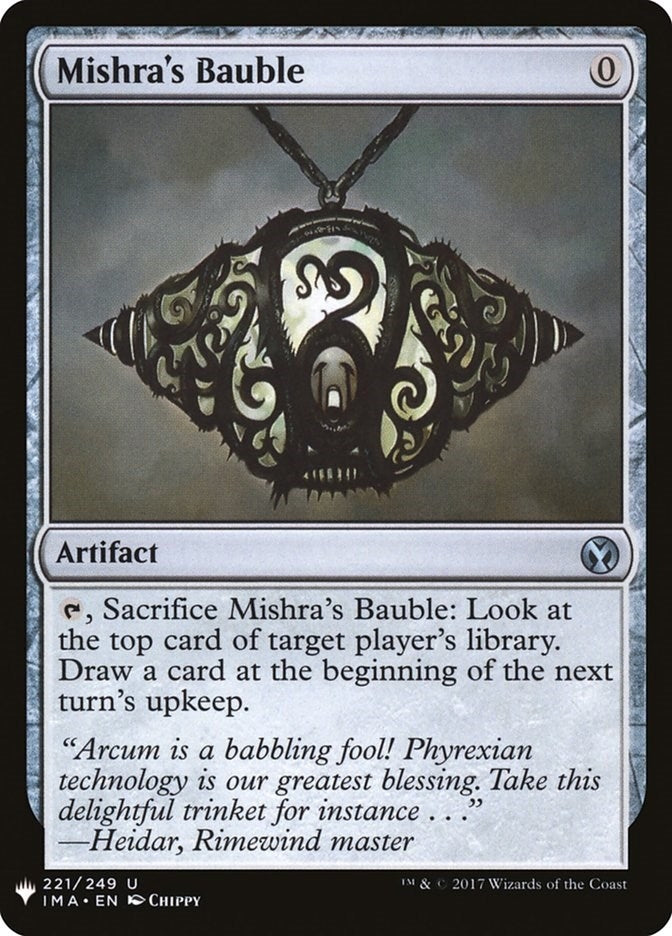 Mishra’s Bauble (221) [LIST] - MTG Single