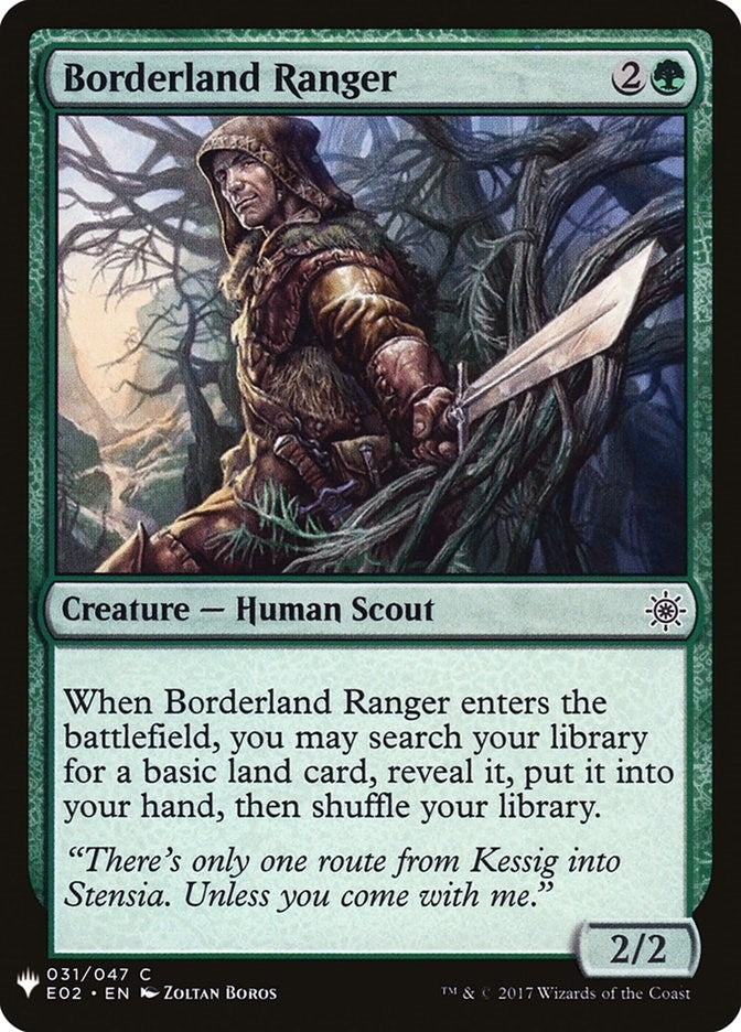 Borderland Ranger (31) [LIST] - MTG Single
