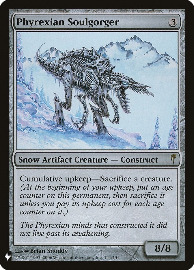 Phyrexian Soulgorger (141) [LIST] - MTG Single