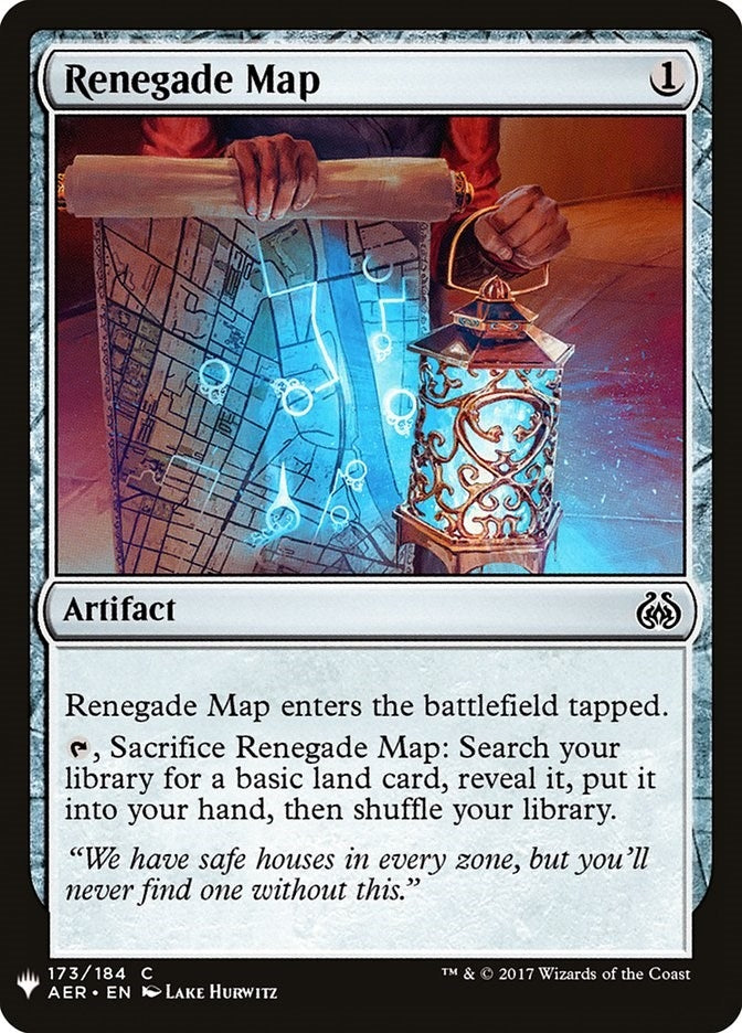 Renegade Map (173) [LIST] - MTG Single