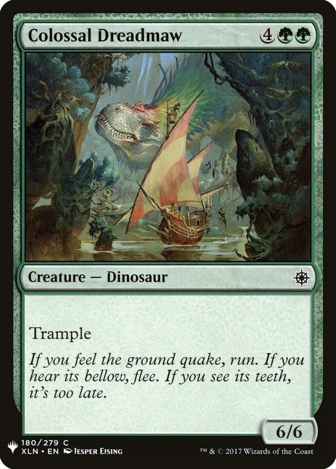 Colossal Dreadmaw (180) [LIST] - MTG Single