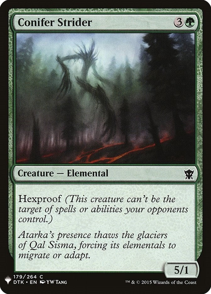 Conifer Strider (179) [LIST] - MTG Single