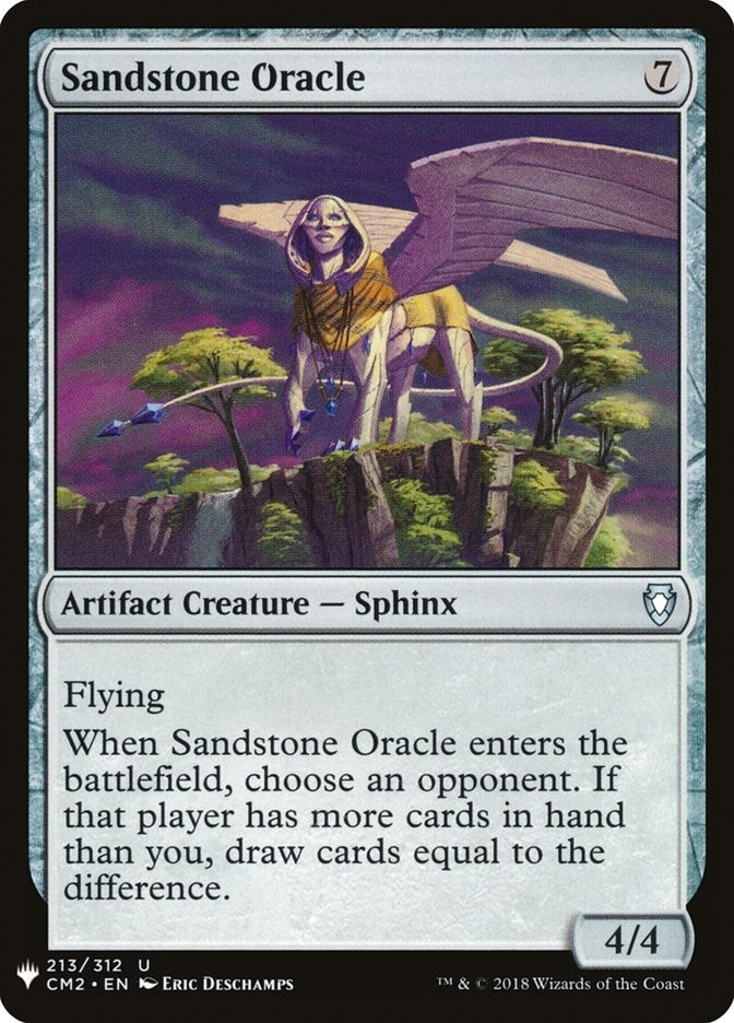 Sandstone Oracle (CM2) (213) [LIST] - MTG Single