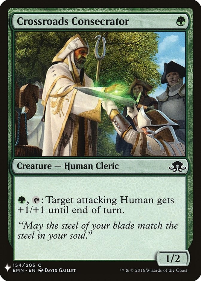 Crossroads Consecrator (154) [LIST] - MTG Single