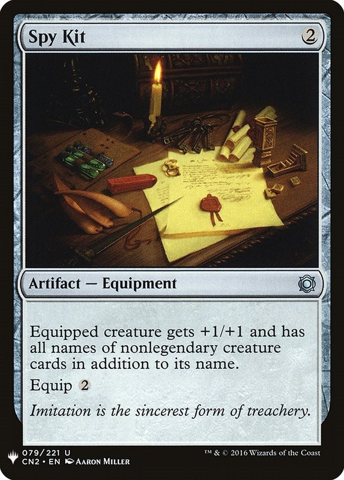 Spy Kit (79) [LIST] - MTG Single