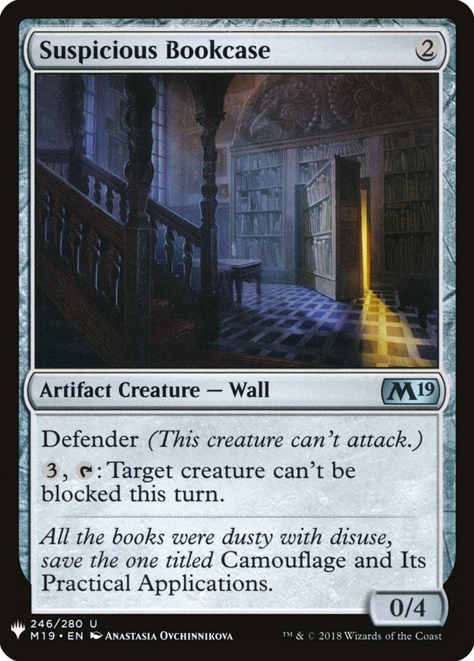 Suspicious Bookcase (246) [LIST] - MTG Single
