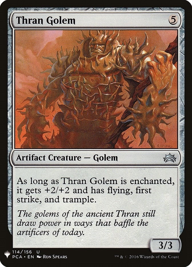 Thran Golem (114) [LIST] - MTG Single