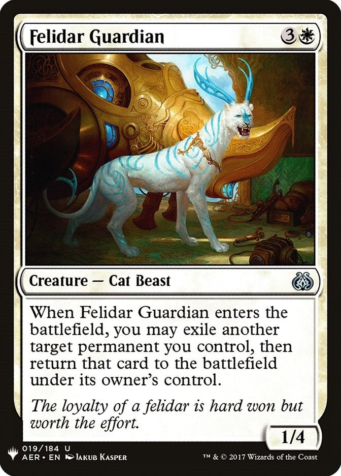 Felidar Guardian (19) [LIST] - MTG Single