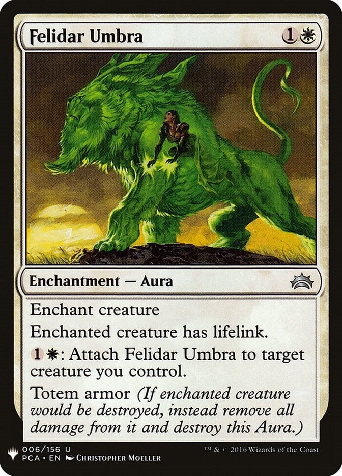 Felidar Umbra (6) [LIST] - MTG Single