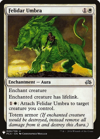 Felidar Umbra (6) [LIST] - MTG Single