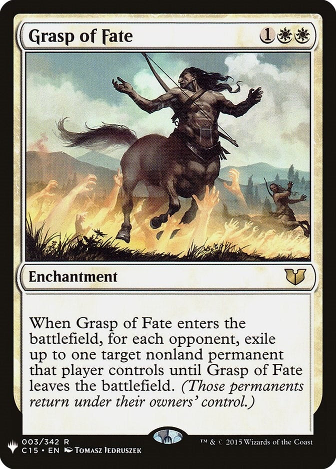 Grasp of Fate (3) [LIST] - MTG Single