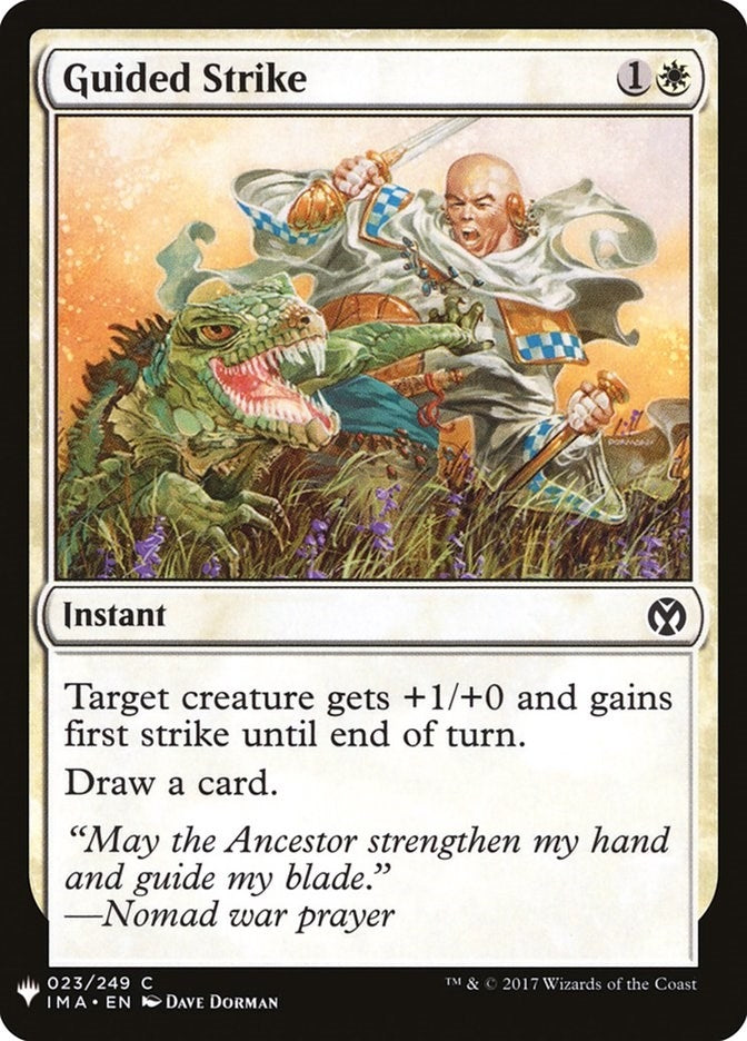 Guided Strike (23) [LIST] - MTG Single