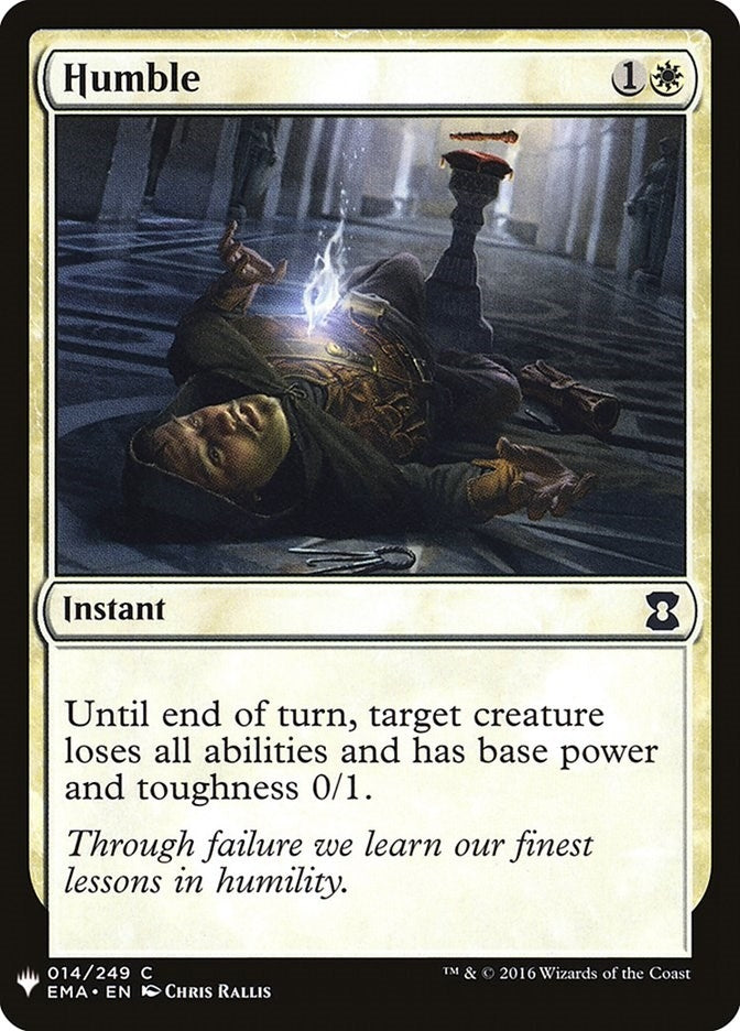 Humble (14) [LIST] - MTG Single