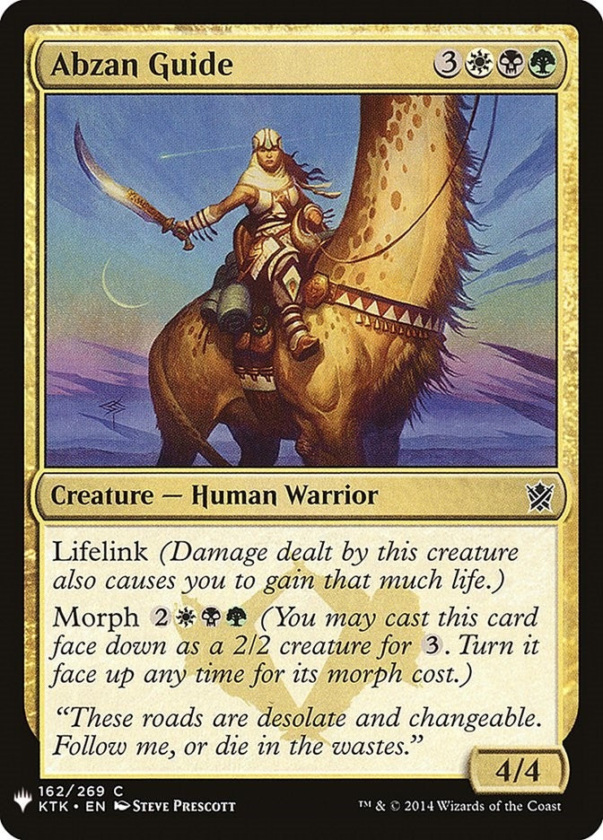 Abzan Guide (162) [LIST] - MTG Single