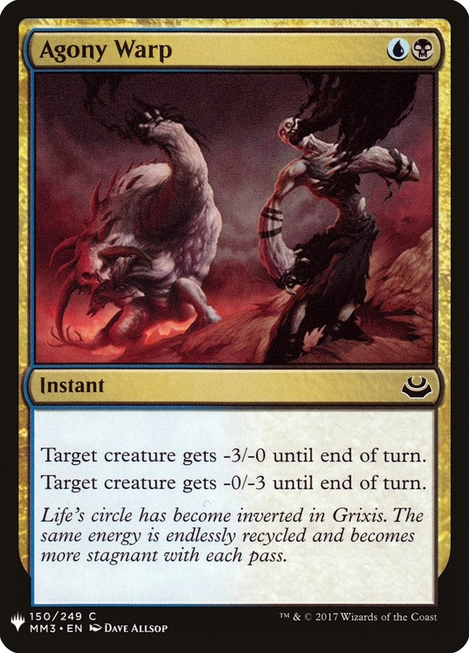 Agony Warp (150) [LIST] - MTG Single