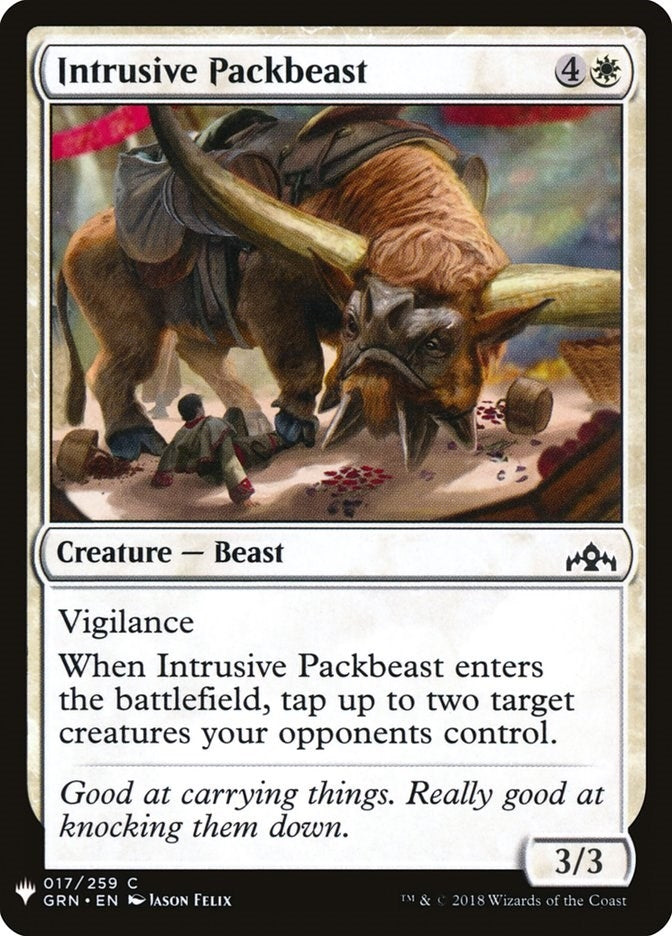 Intrusive Packbeast (17) [LIST] - MTG Single