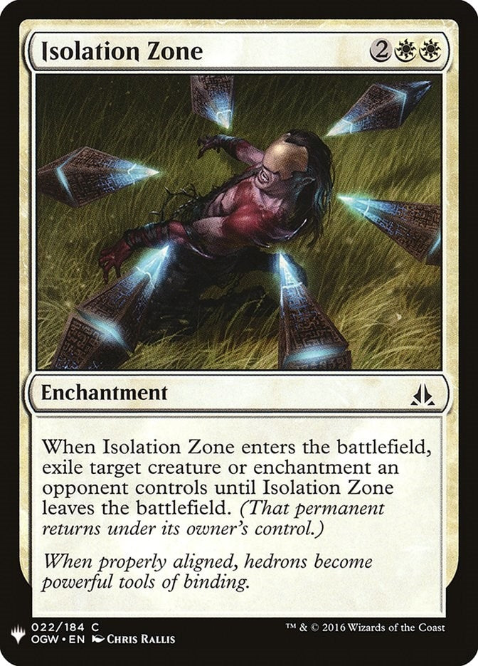 Isolation Zone (22) [LIST] - MTG Single