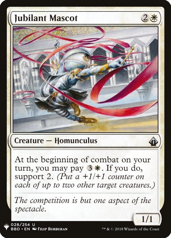 Jubilant Mascot (28) [LIST] - MTG Single