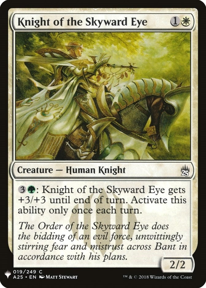 Knight of the Skyward Eye (19) [LIST] - MTG Single