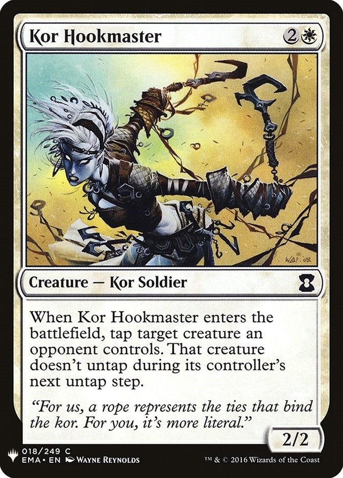 Kor Hookmaster (18) [LIST] - MTG Single