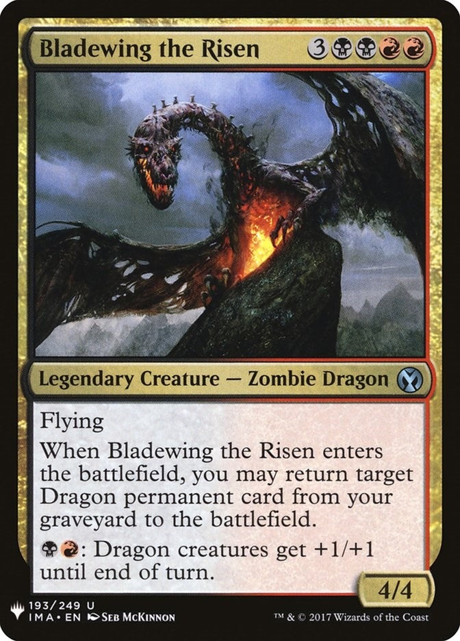 Bladewing the Risen (193) [LIST] - MTG Single