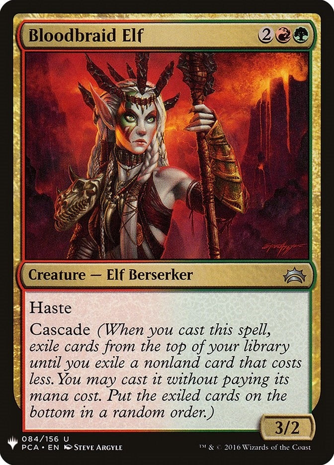 Bloodbraid Elf (84) [LIST] - MTG Single
