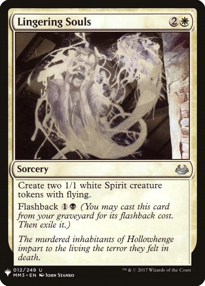 Lingering Souls (12) [LIST] - MTG Single