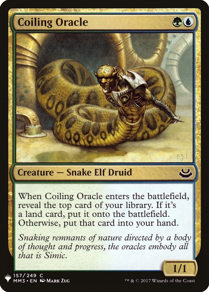 Coiling Oracle (157) [LIST] - MTG Single