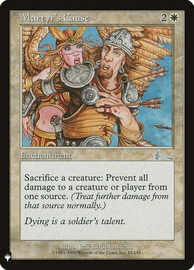 Martyr’s Cause (13) [LIST] - MTG Single