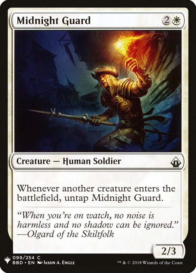 Midnight Guard (99) [LIST] - MTG Single