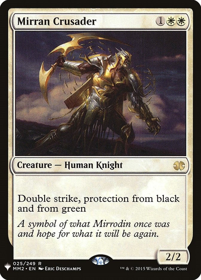Mirran Crusader (25) [LIST] - MTG Single