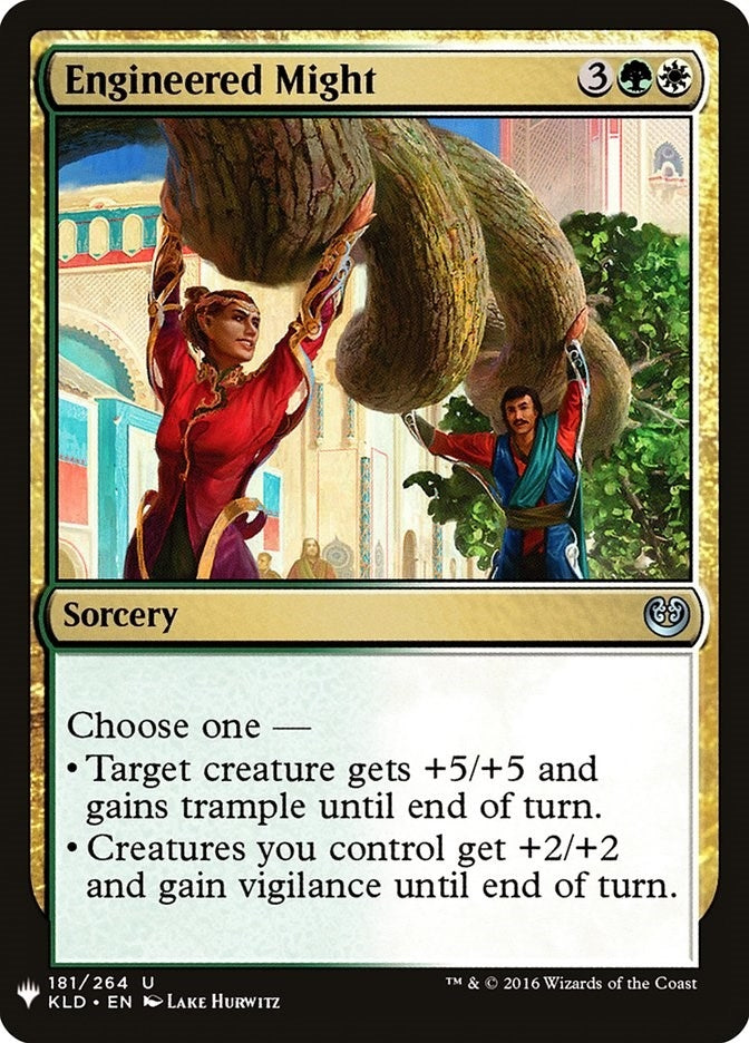 Engineered Might (181) [LIST] - MTG Single
