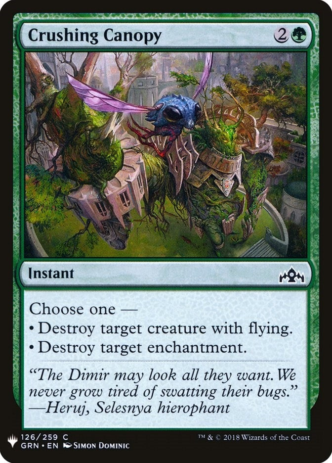 Crushing Canopy (126) [LIST] - MTG Single