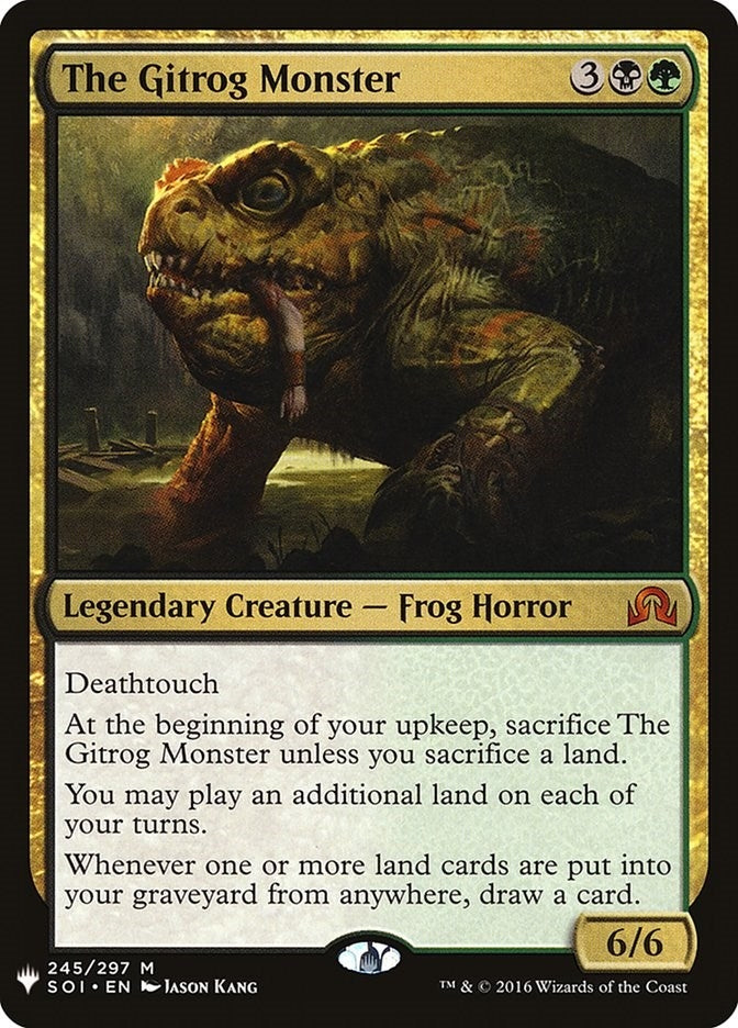 The Gitrog Monster (245) [LIST] - MTG Single