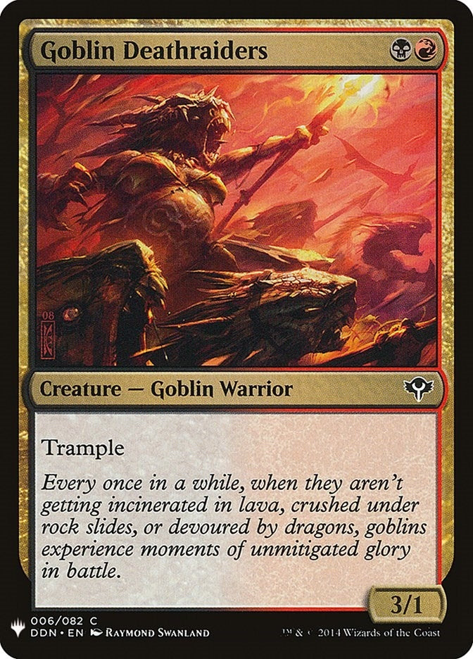 Goblin Deathraiders (6) [LIST] - MTG Single