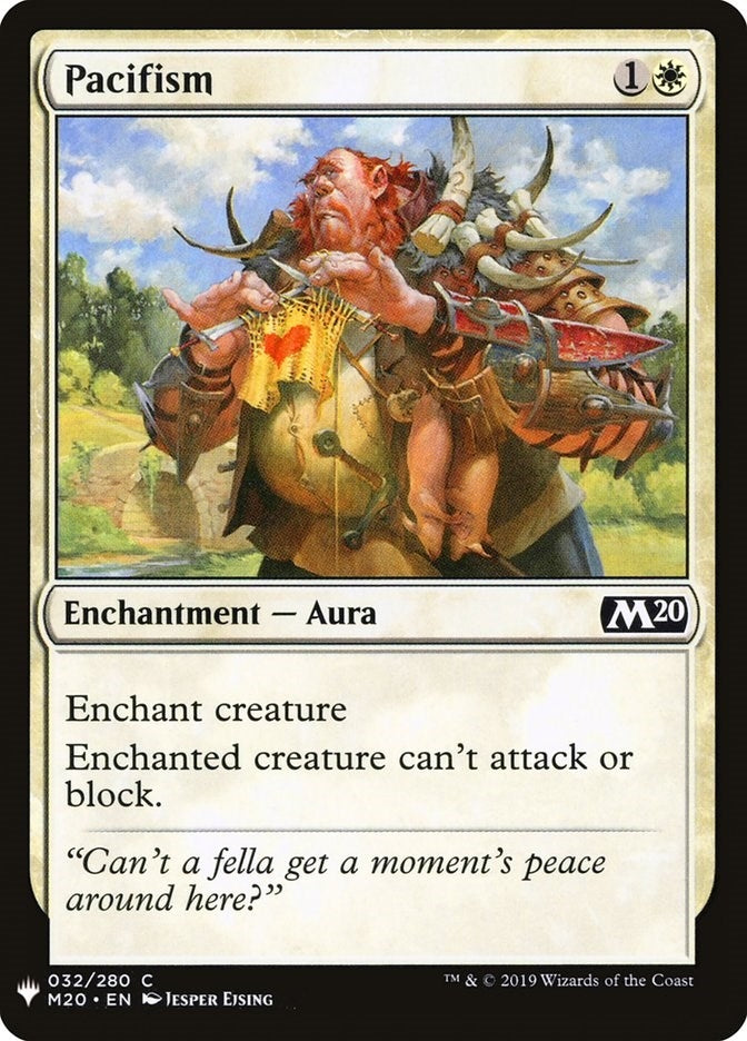 Pacifism (32) [LIST] - MTG Single
