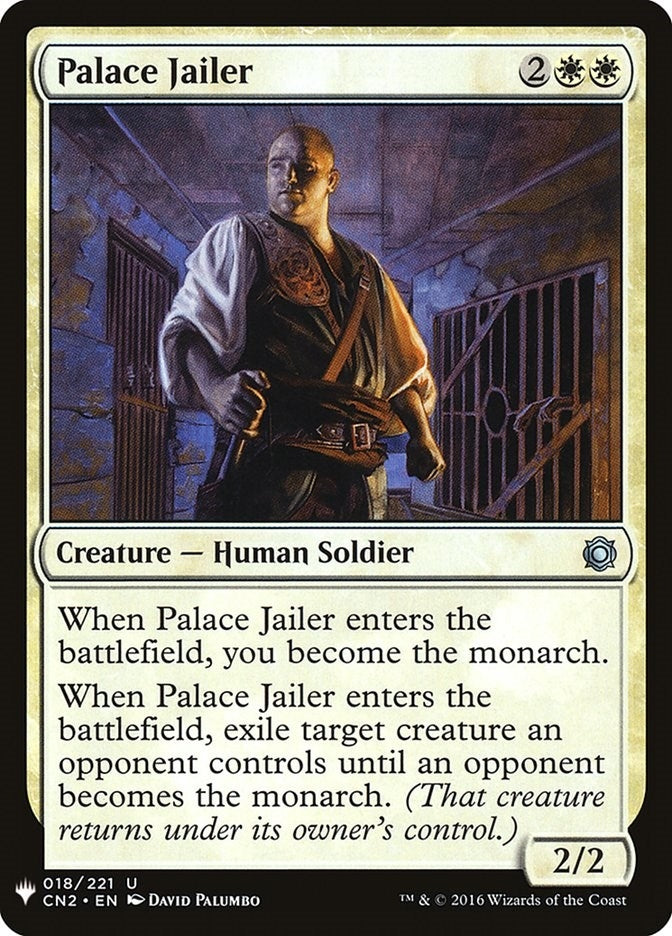Palace Jailer (18) [LIST] - MTG Single